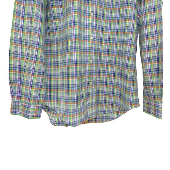 Ralph Lauren Cotton Academia Preppy Office Colorful LS Button Down Men's Sz S - Picture 5 of 8